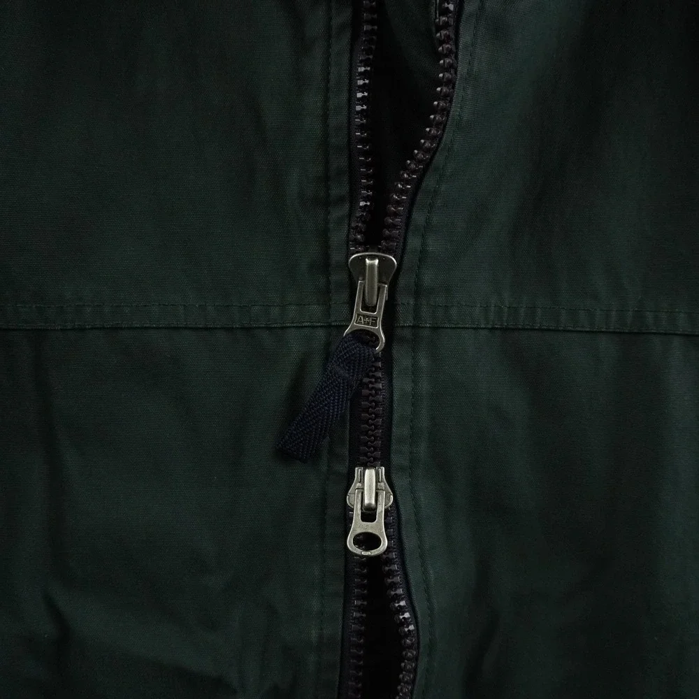 Vintage 90s Abercrombie & Fitch Outdoor Jacket Mens XL Dark Green Utility